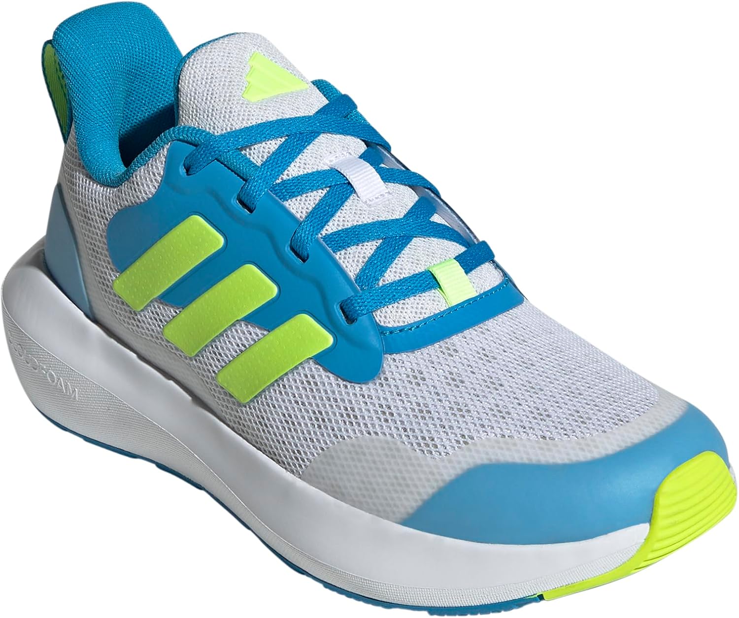 Детские кроссовки Adidas Fortarun 3.0 (унисекс), синий/серый — фото 2