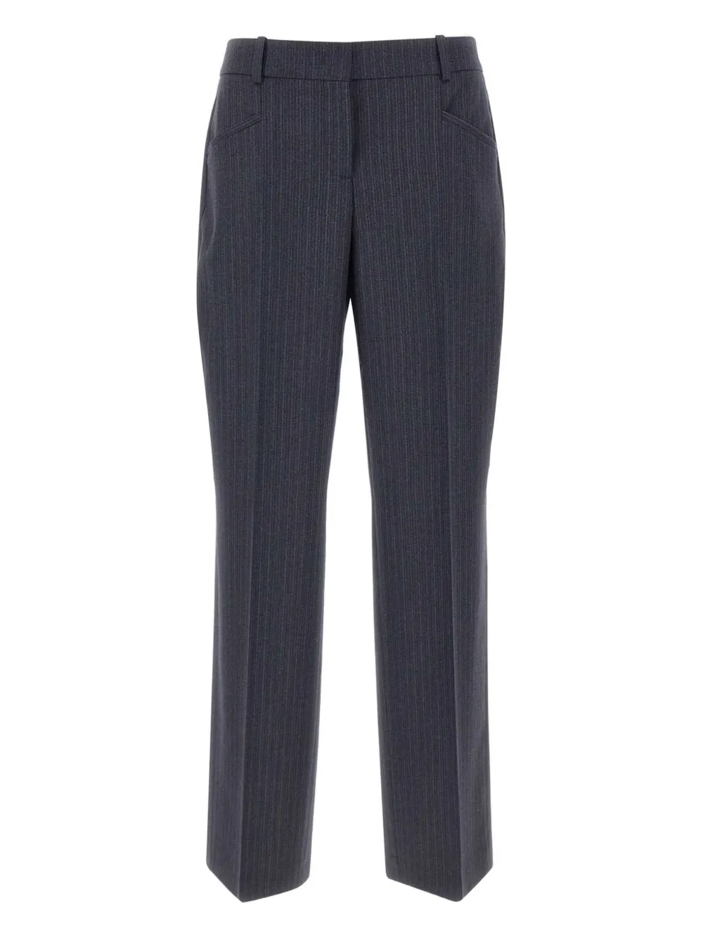 

Брюки в тонкую полоску BOSS, синий