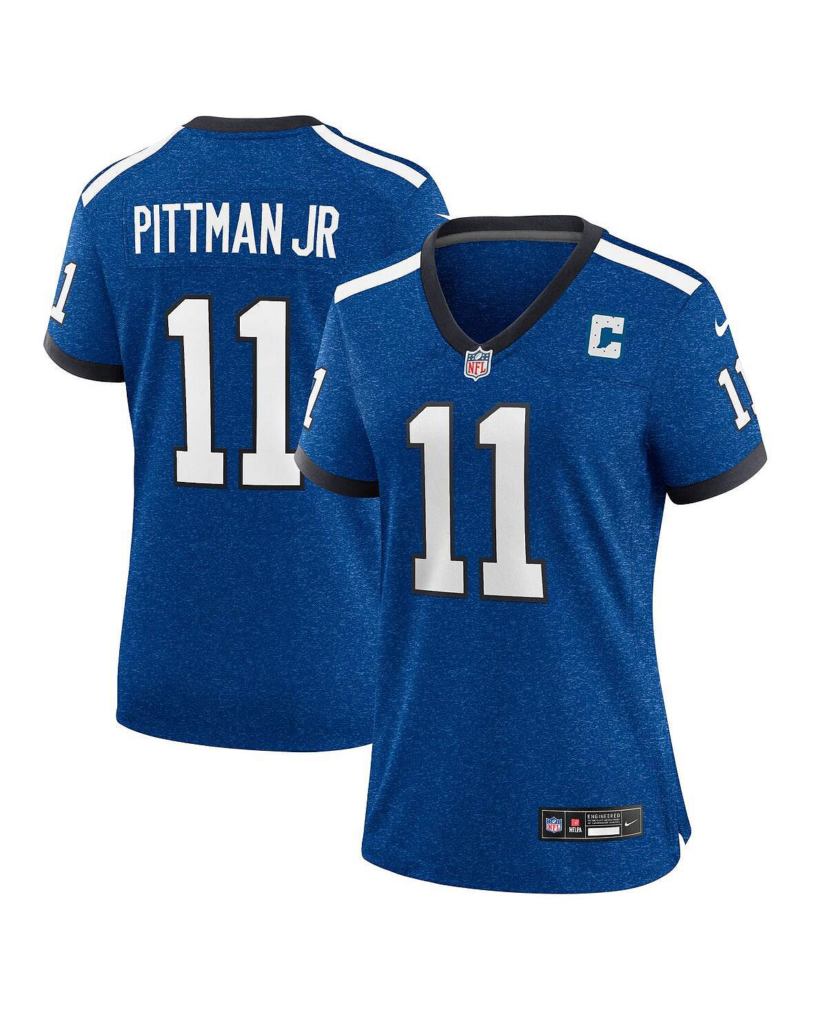 

Женская майка Майкла Питтмана младшего Royal Indianapolis Colts Indiana Nights Alternate Game Nike