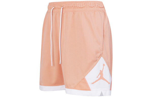 Шорты Air Jordan Dri-FIT Basketball Sports Training Splicing Shorts Pink, розовый — фото 2