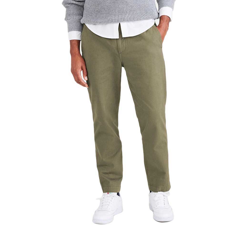 

Брюки Dockers Casual Pull On Regular Waist, зеленый