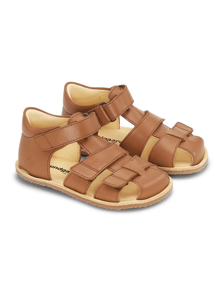 

Bundgaard Кожаные полусандалии "Savi" светло-коричневого цвета, облегающие стопу