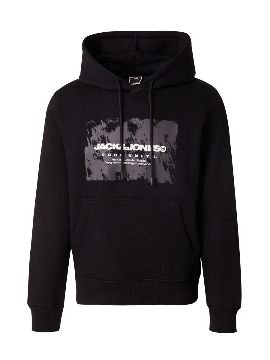 

Толстовка с капюшоном JACK & JONES Sweatshirt JCOAERO FRONT PRINT SWEAT HOOD, черный