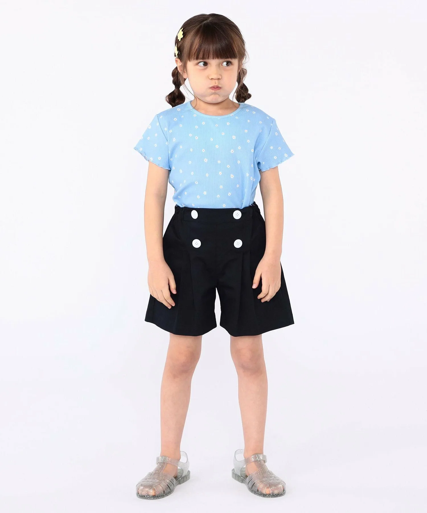 Детские шорты-кюлоты для кораблей: 100–130 см / Морские брюки SHIPS KIDS, Navy — фото 3