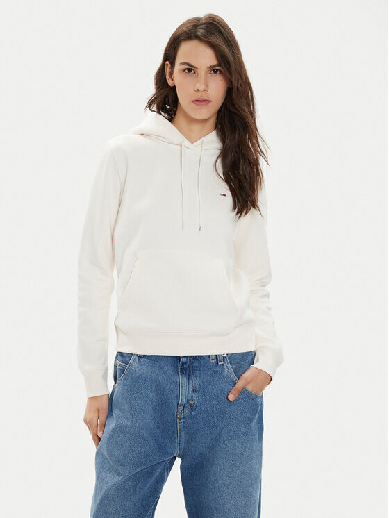 

Толстовка regular fit Tommy Jeans, экрю