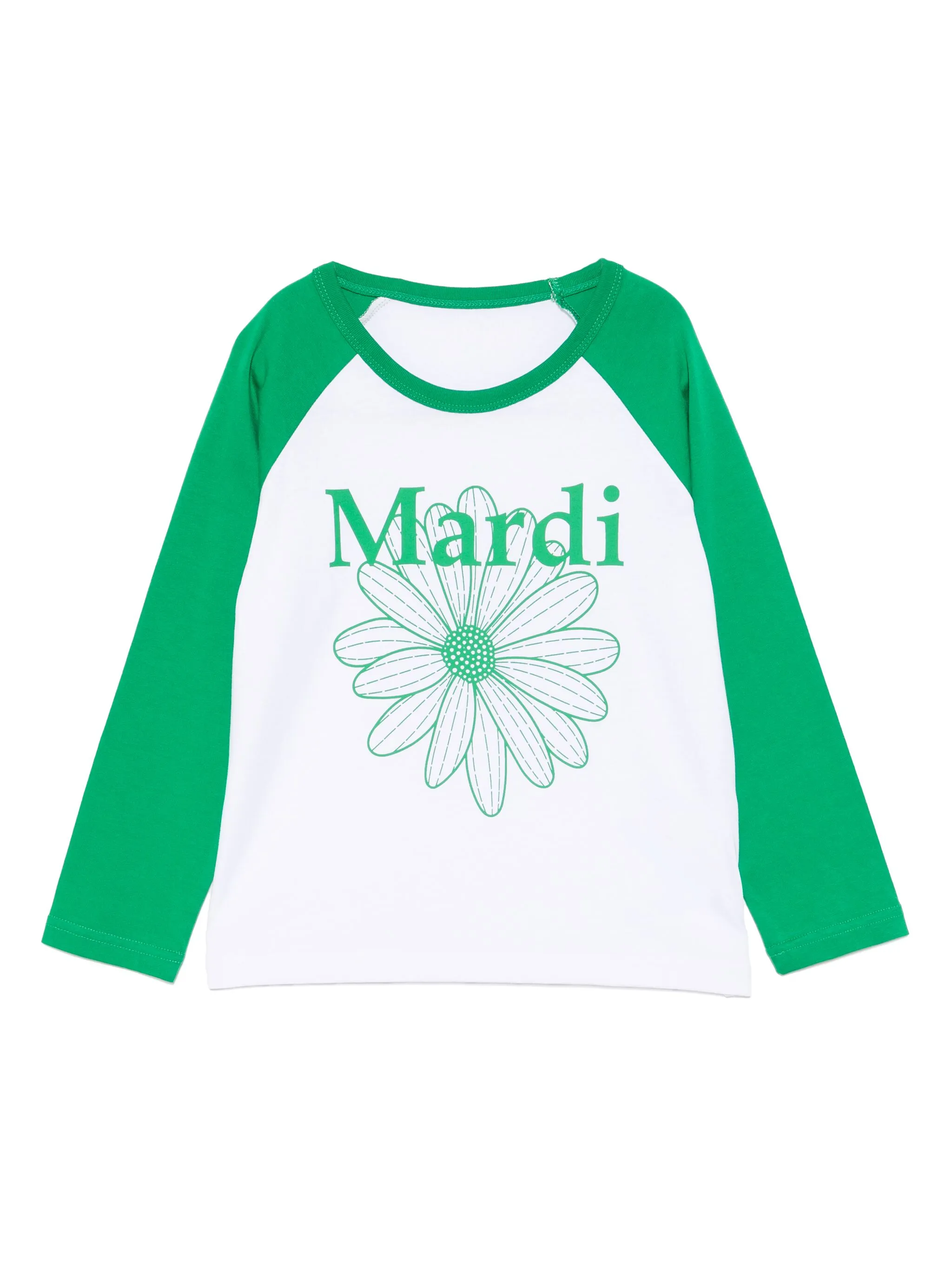 

Футболка с логотипом Mardi Mercredi Les Petites, белый