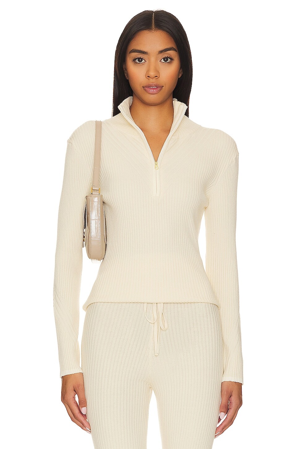 

Пуловер Varley Demi Half Zip, цвет Whitecap Grey
