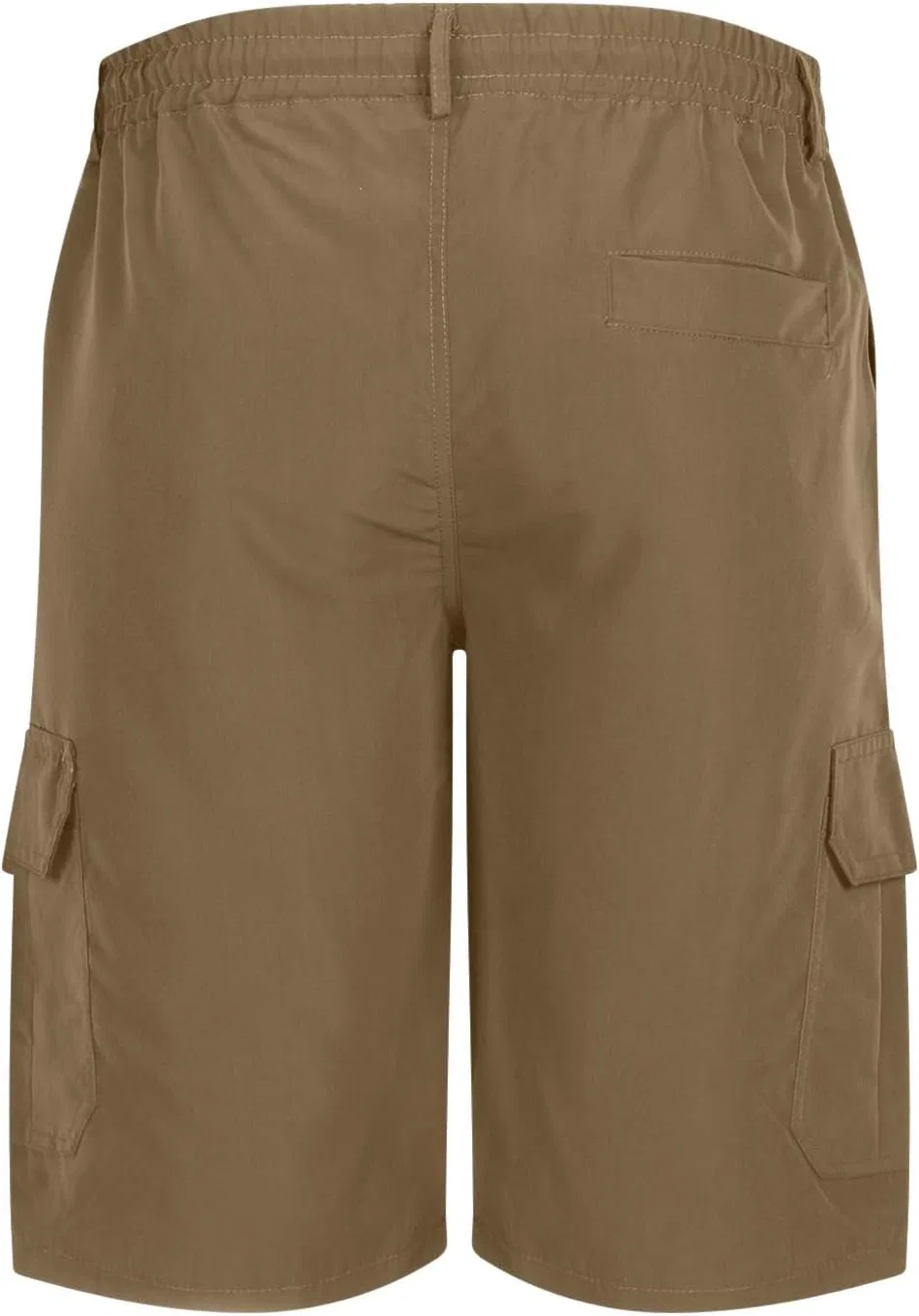 Шорты карго мужские, stretch, twill, с карманами, A03_khaki — фото 3