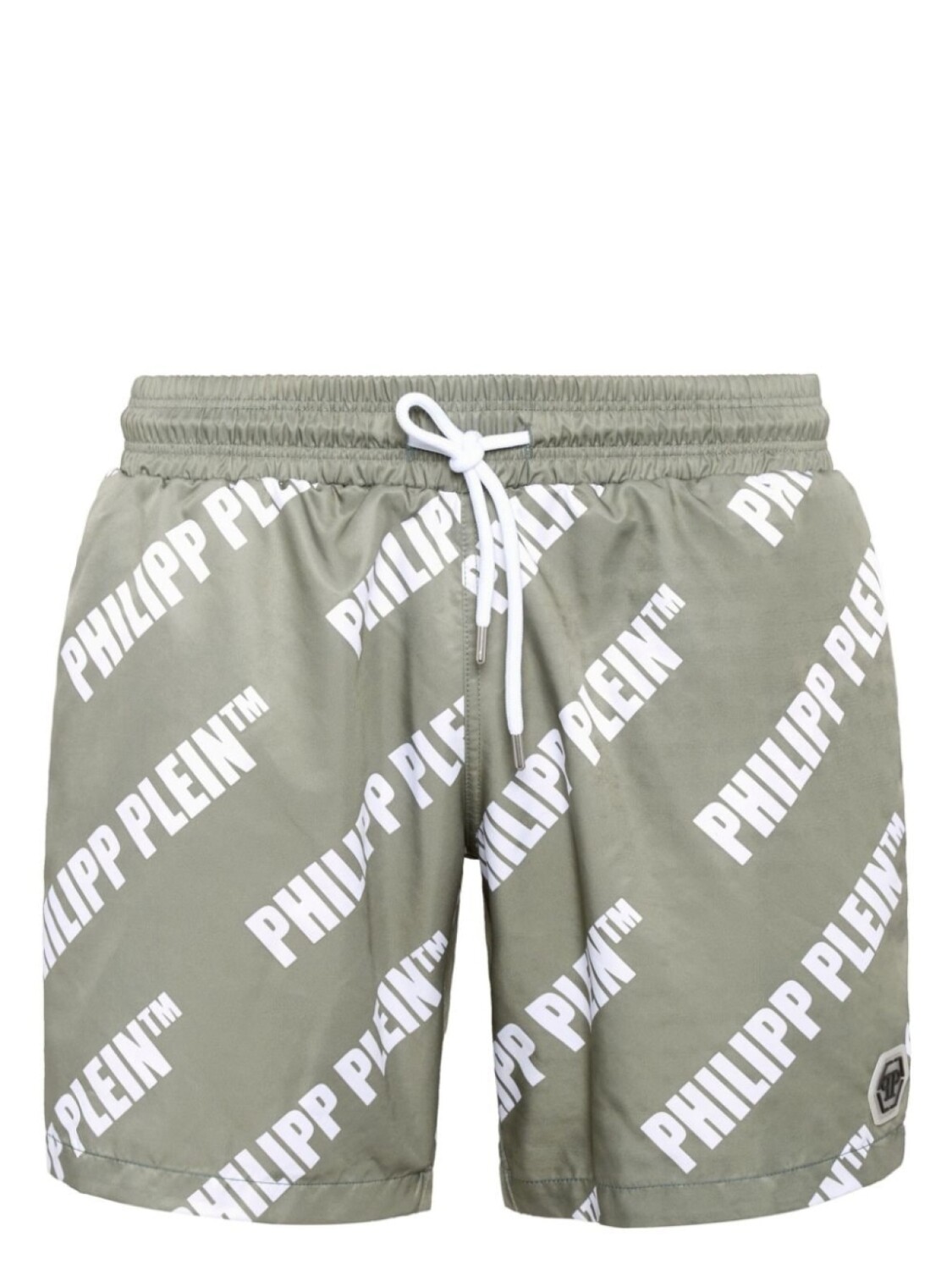 

Philipp Plein плавки-шорты с принтом, зеленый