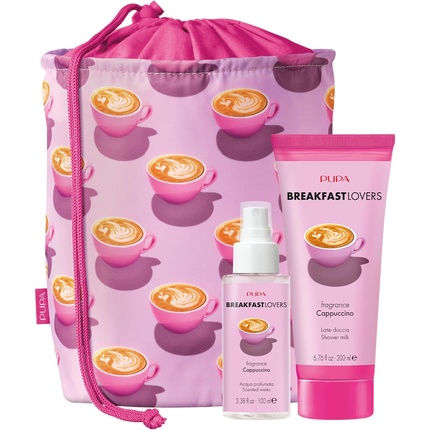 

Pupa Breakfast Body Milk Cappuccino и Body Water Box Pupa Milano