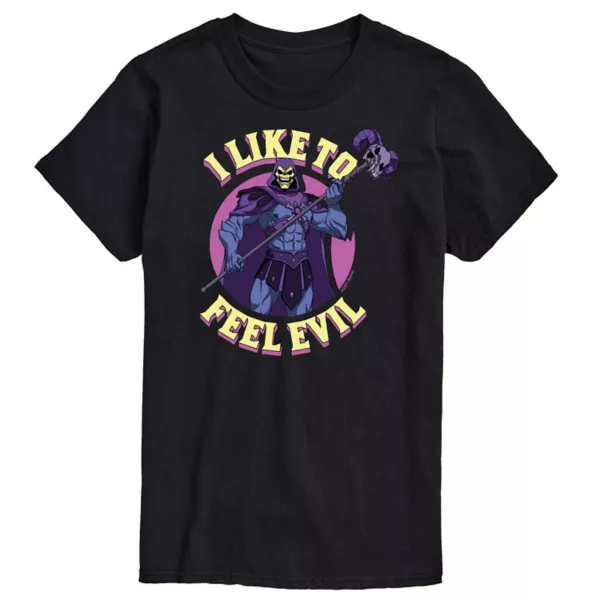 

Мужская футболка с принтом He-Man Masters of the Universe Licensed Character, черный