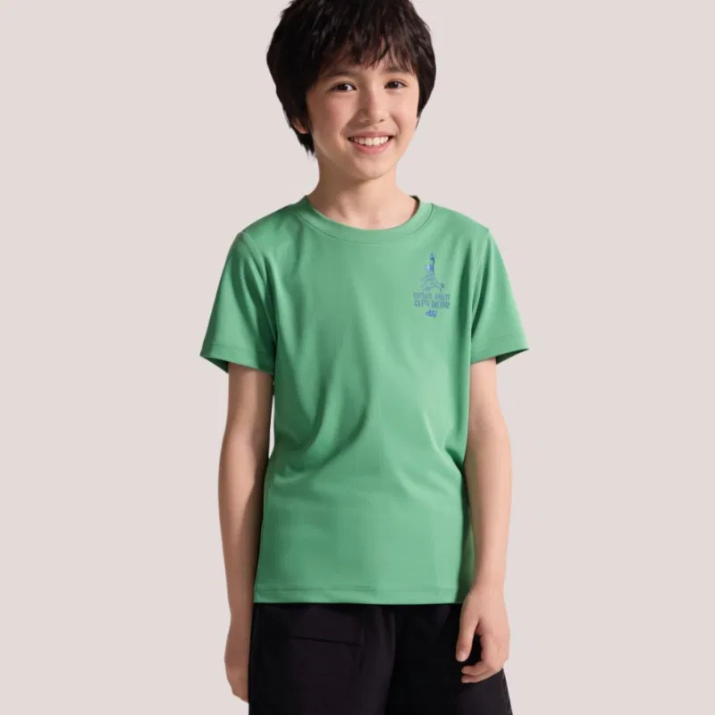 Футболка детская Quick Dry THE NORTH FACE, G57/Green — фото 4
