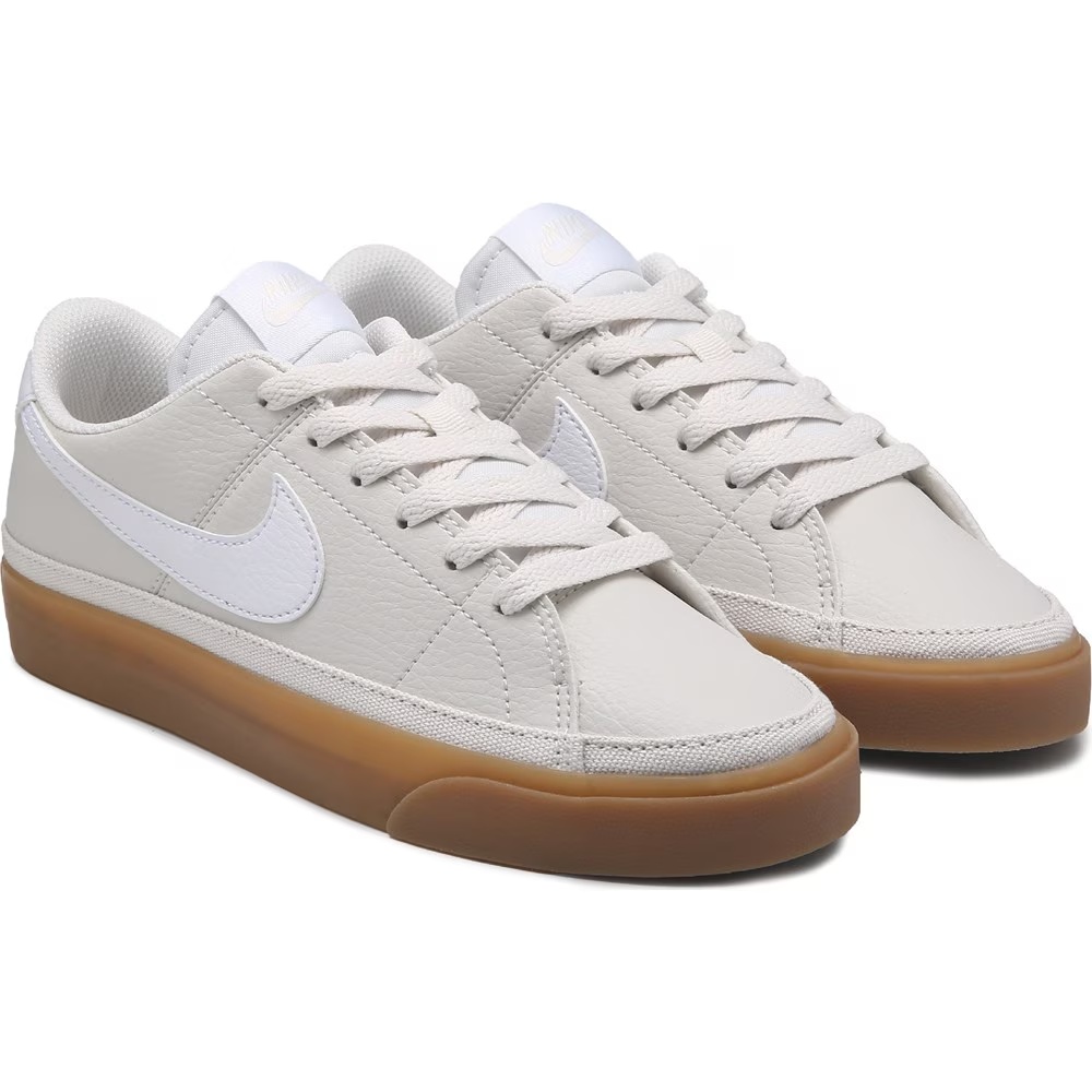 Кожаные кроссовки Court legacy от Nike, tan/gum