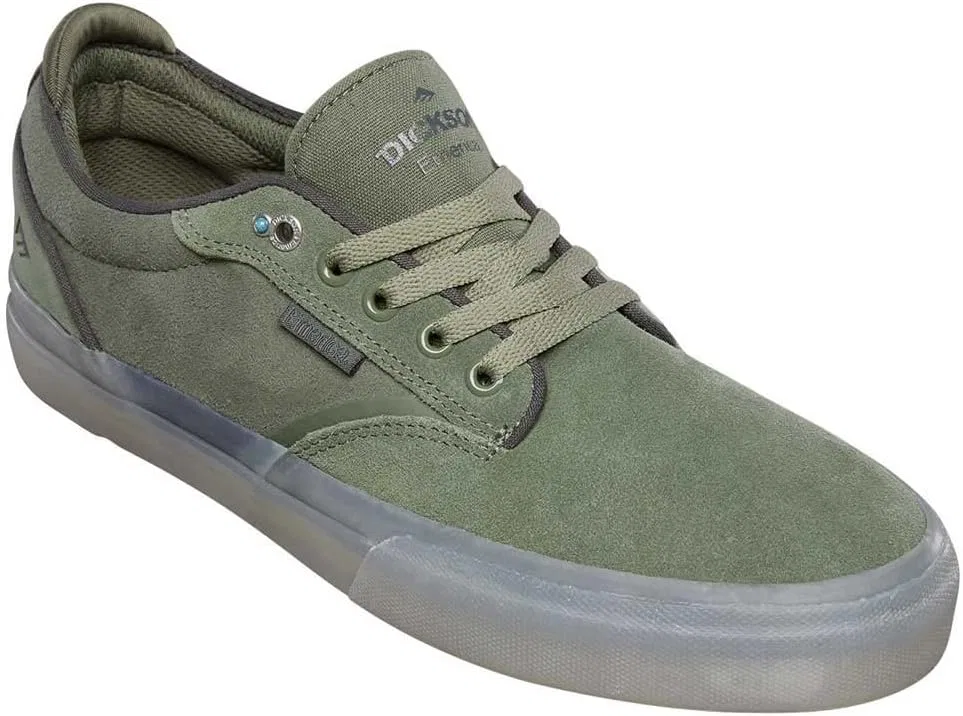 Скейтбордические кроссовки Emerica Dickson, цвет Olive — фото 3