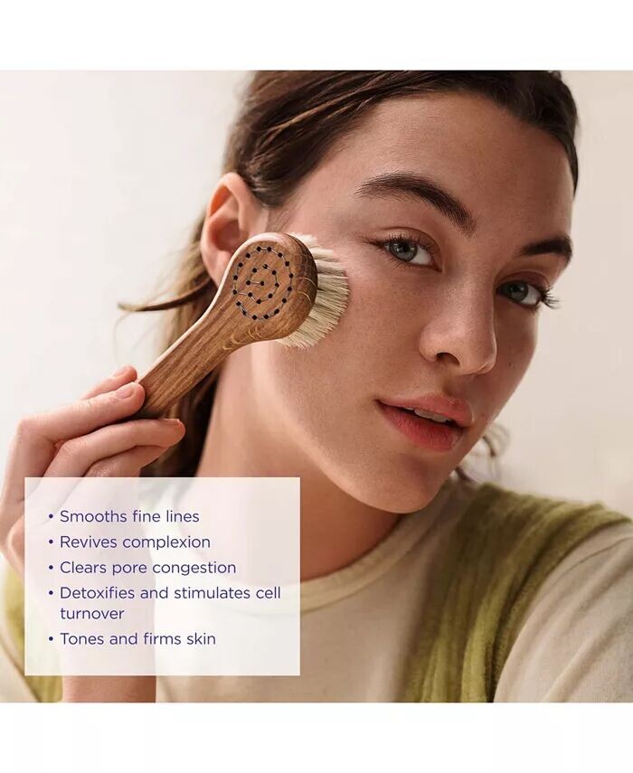 Сухая щетка для лица Daily Glow, 1,5 унции Province Apothecary — фото 2