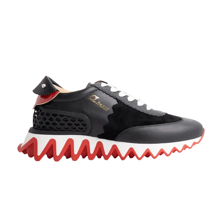 Кроссовки Christian Louboutin Wmns Loubishark Black Red, черный