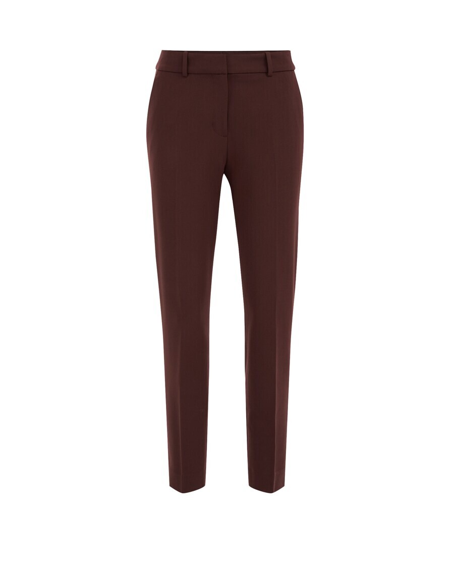 

Брюки WE Fashion Slim fit Pants, темно-коричневый