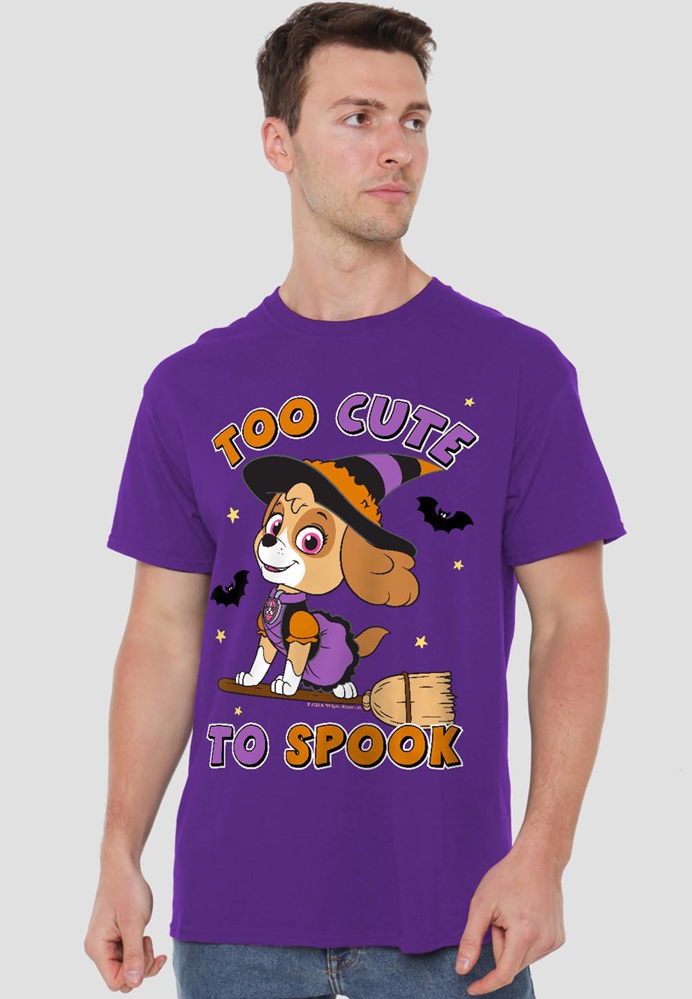 

Футболка с принтом PAW PATROL SPOOKY SKYE Cotton Soul, фиолетовый