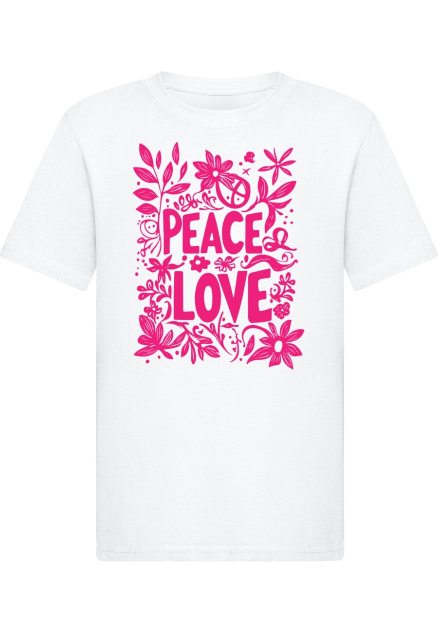 

Рубашка Merchcode Peace And Love, белый