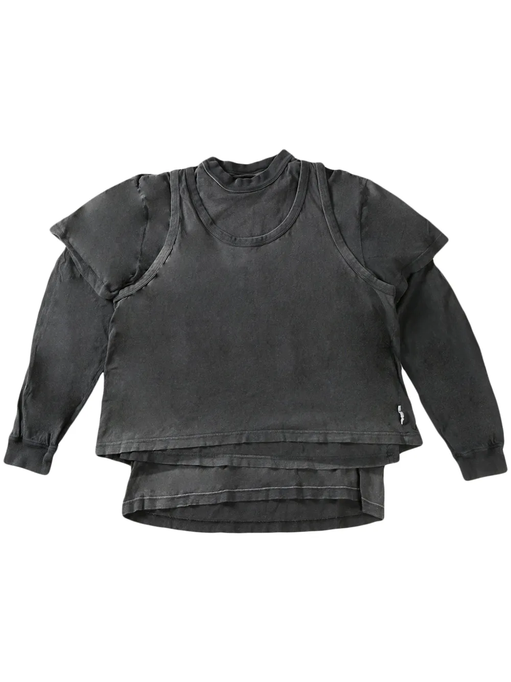 

Потертый свитер Alexander Wang, черный