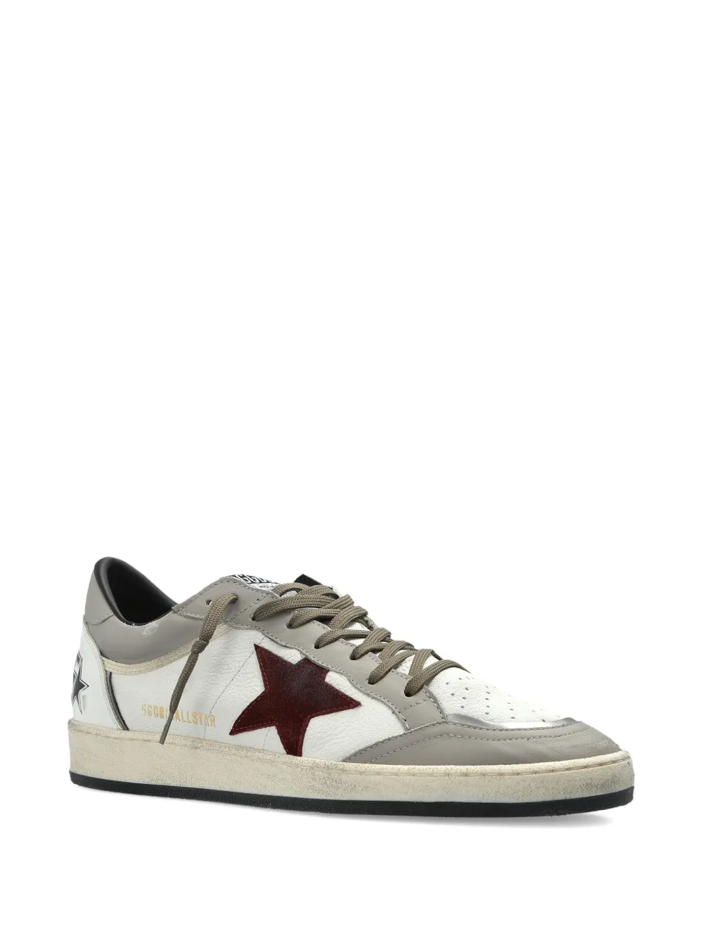 Кеды Ballstar на шнуровке Golden Goose, белый — фото 2