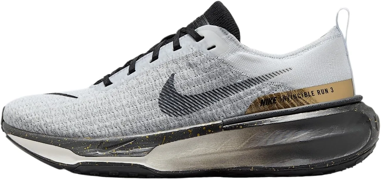 Мужские беговые кроссовки Nike Invincible 3 DR2615, белый/черный/серый
