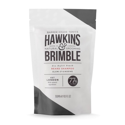 

Сменный пакетик шампуня для бороды 10,1 жидких унций Hawkins & Brimble