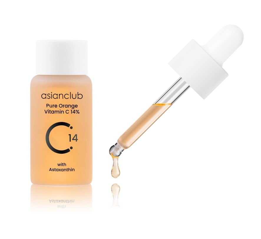 Сыворотка AsianClub — Pure Orange Vitamin C %, для лица с витамином C, 15 мл — фото 2