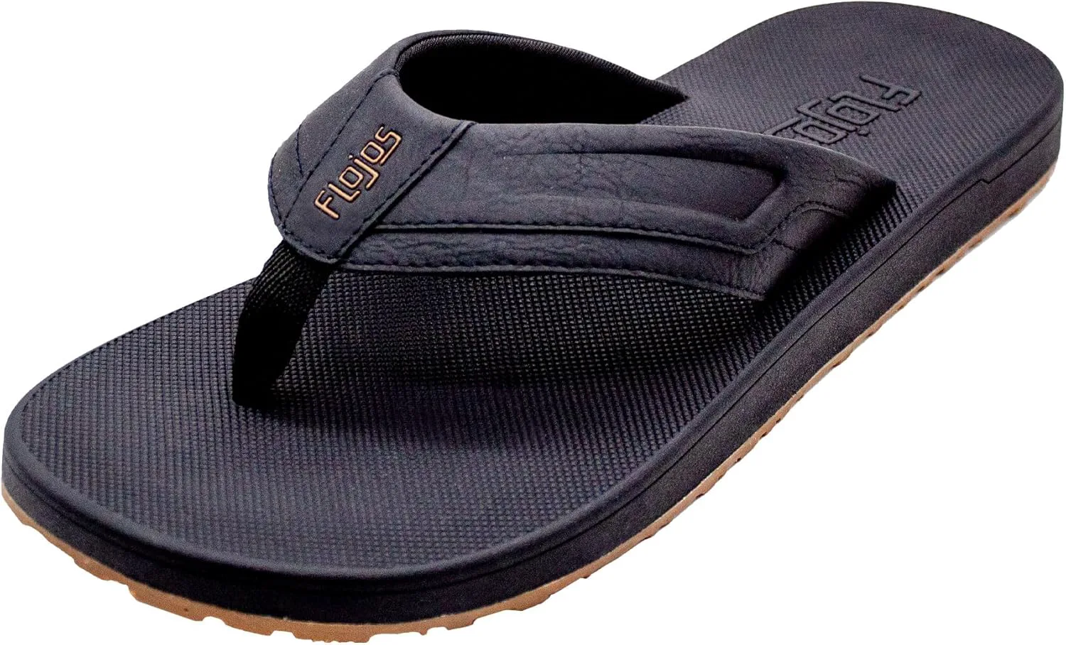 

Мужские сандалии Flojos Cosmo с плоской подошвой, ремешок с мемекс-стелькой Name ‎Flojos, черный