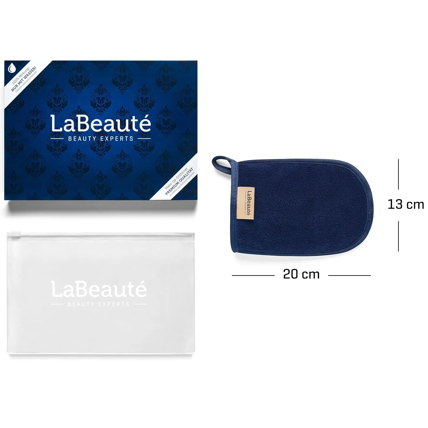 Средство для снятия макияжа Labeauté — Салфетка для снятия макияжа , Navy / Dark Blue — фото 4