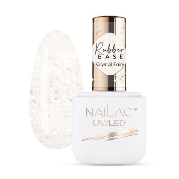 

Резиновая основа Crystal Fairy, 7 мл Nailac, цвет crystal fairy