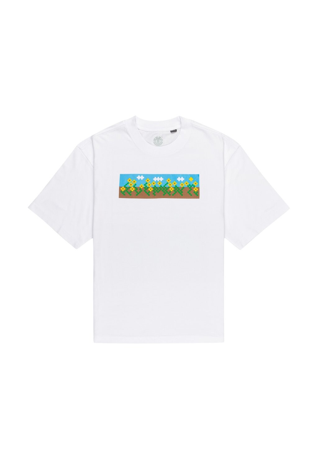 

Футболка с принтом X DONNIE O'DONNELL MIT RELAXED FIT Element, кремовый