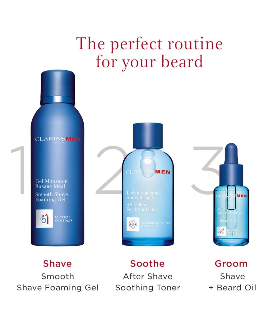 Clarins Успокаивающий тоник после бритья для мужчин, 95 мл — фото 3