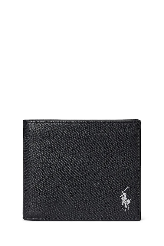 

Кожаный кошелек Polo Ralph Lauren, черный