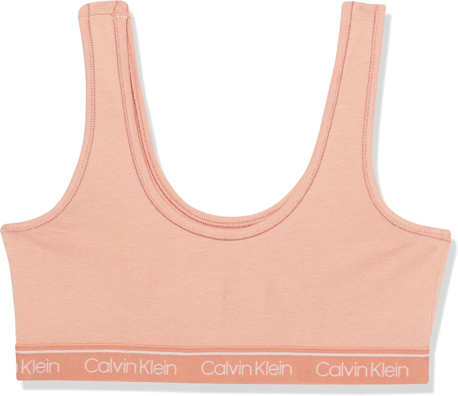 Комплект из 3 бюстгальтеров-бралеттов Calvin Klein Girls Modern Cotton, Nd/Rsedwn/Hny — фото 4