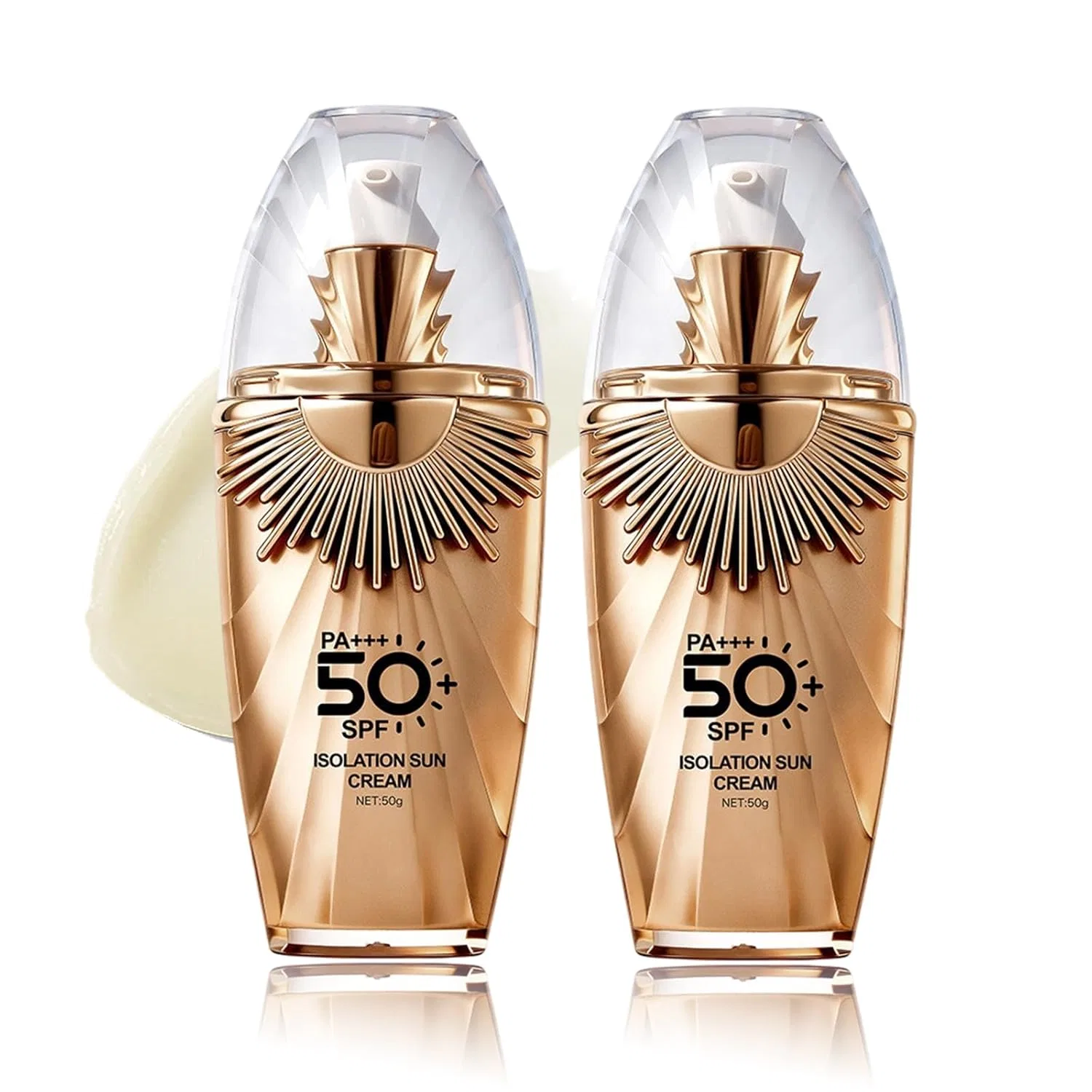 Водостойкий солнцезащитный крем SPF 50 для лица, 2 шт. Radiantre, 2Pc