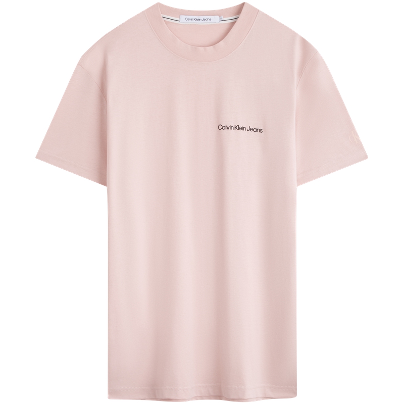 

Футболка Cotton с принтом логотипа Jeans Calvin Klein, tf6-shell розовый