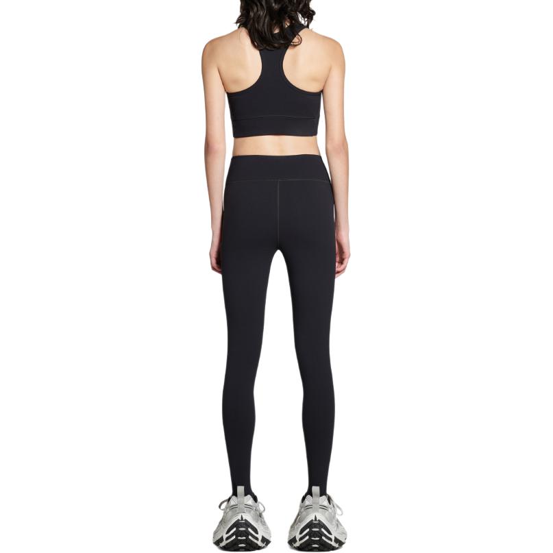 Бюстгальтер (WMNS) Balenciaga Activewear Sports Bra 'Black' — фото 4