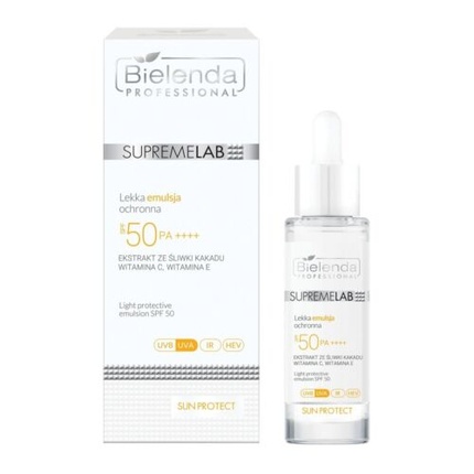 

SupremeLab Sun Protect Легкая защитная эмульсия SPF50 30мл Bielenda Assorted