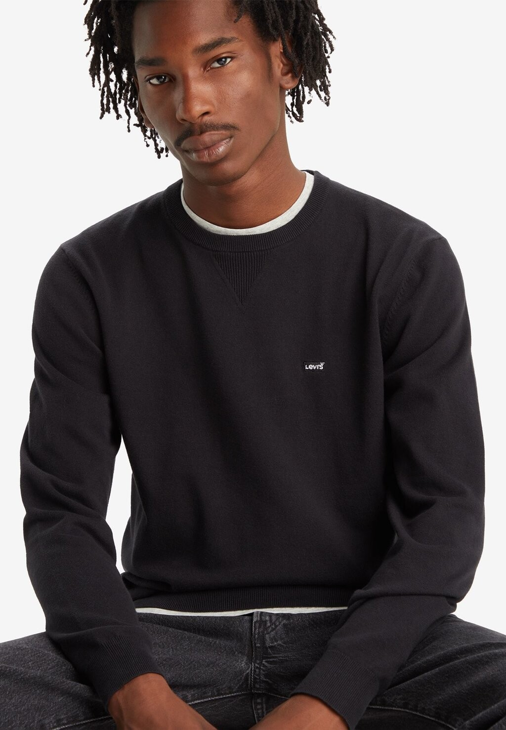 Свитер Lightweight Levi's, цвет meteorite — фото 3
