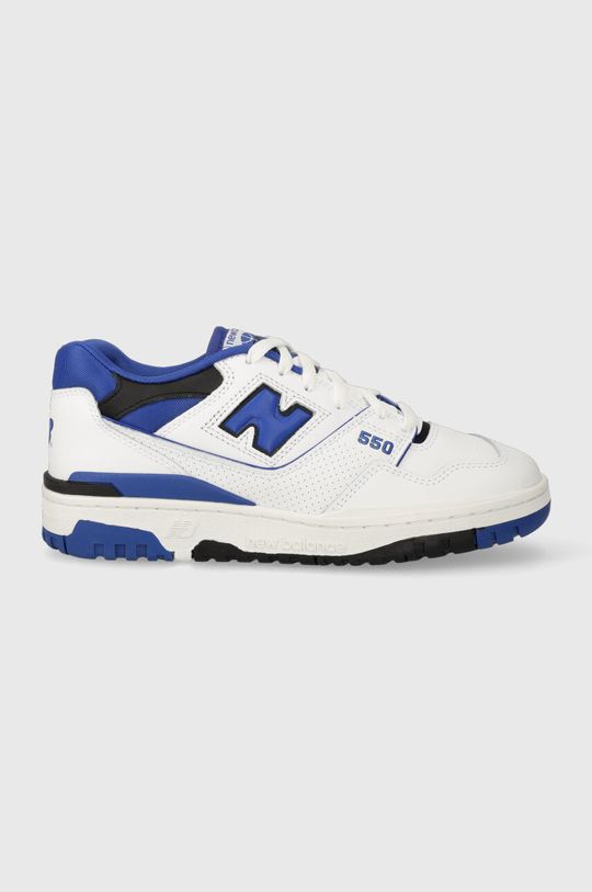 

Кожаные кроссовки BB550SN1 New Balance, белый, Белый;серый, Кожаные кроссовки BB550SN1 New Balance, белый