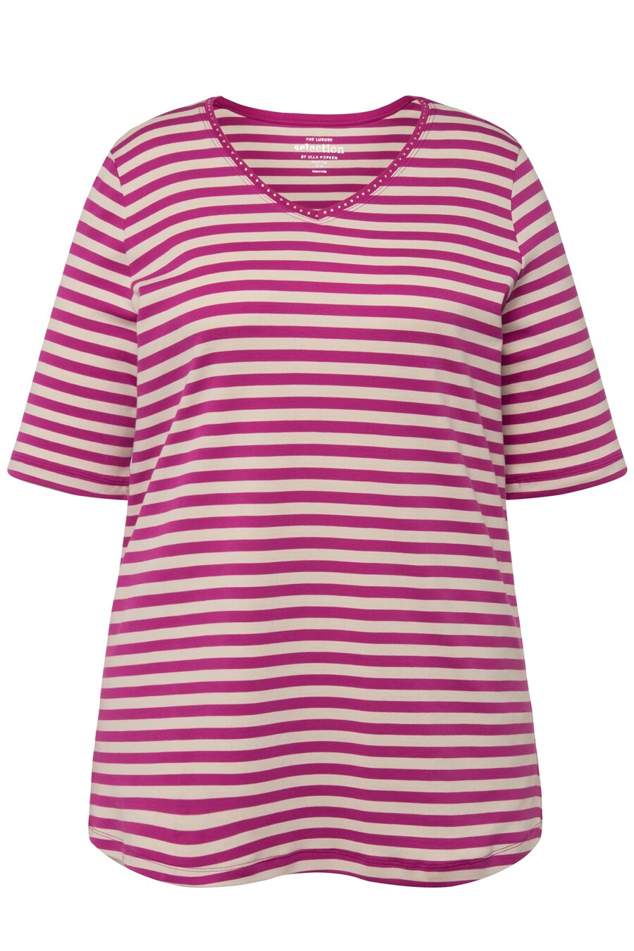 

Рубашка Ulla Popken, цвет Magenta