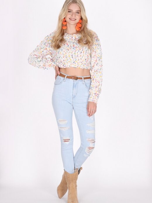 

Свитер Izia, экрю