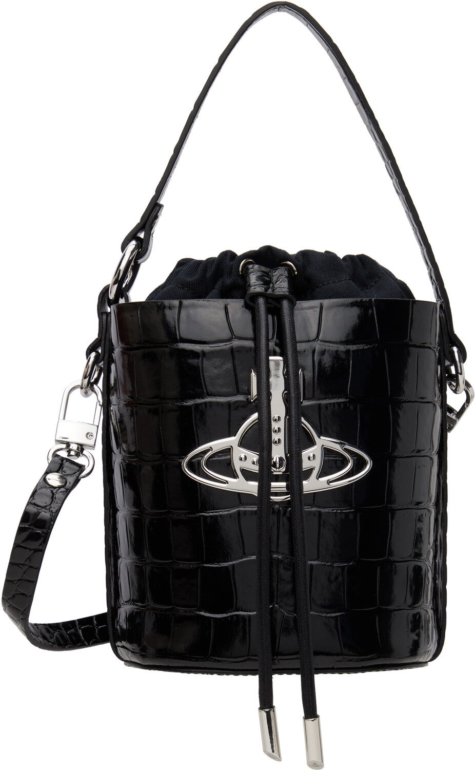 

Сумка-ведро Daisy с завязками Vivienne Westwood, черный