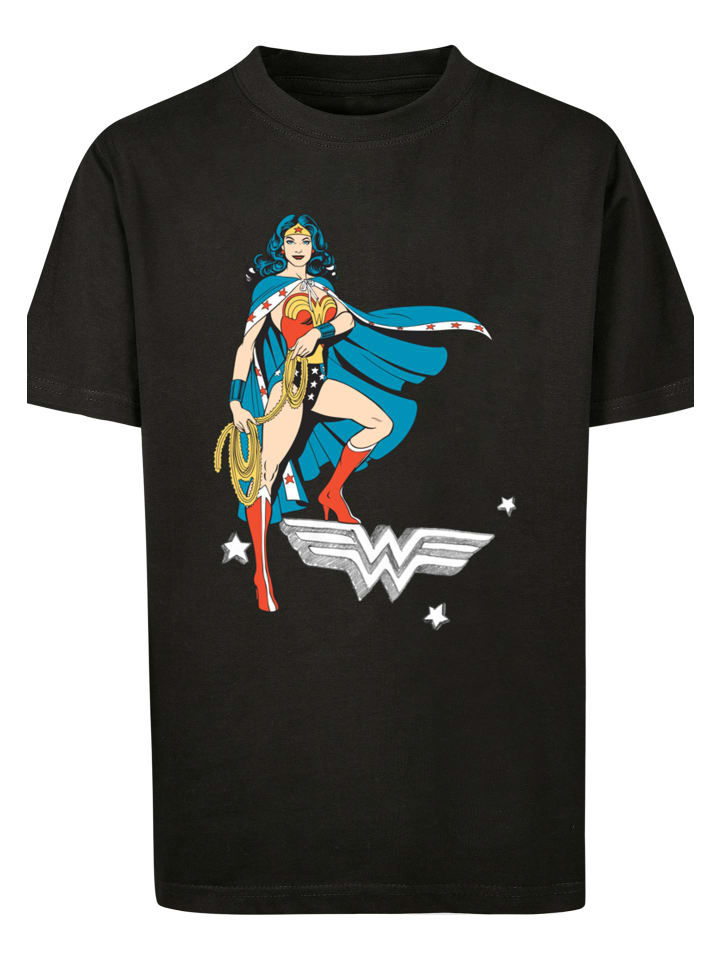 

Футболка F4NT4STIC DC Comics Wonder Woman Standing Logo, черный