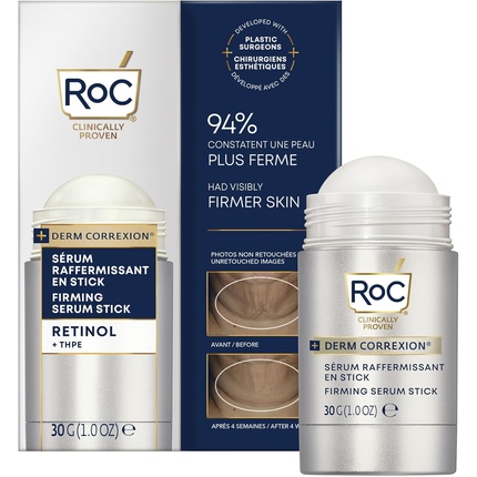 

Укрепляющая сыворотка-карандаш Roc Derm Correxion подтягивает и разглаживает мелкие морщины