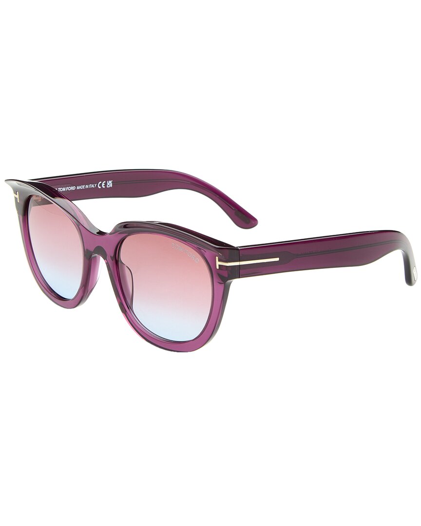 

Tom Ford Женские Солнцезащитные очки Tamara 54mm, фиолетовый