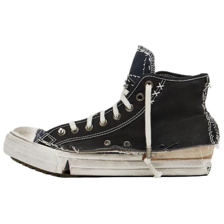 Maison Margiela Любимые до смерти высокие кеды Canvas женские black
