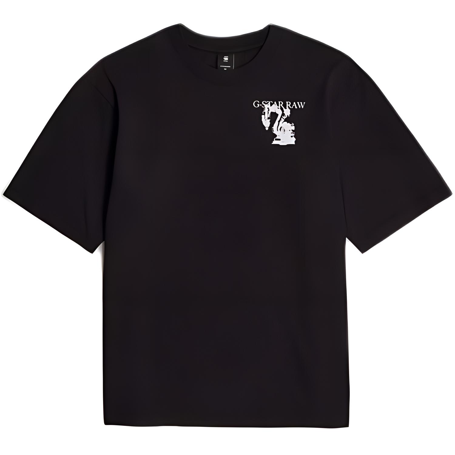 

G-STAR RAW Футболка мужская Pitch Black, Черный, G-STAR RAW Футболка мужская Pitch Black