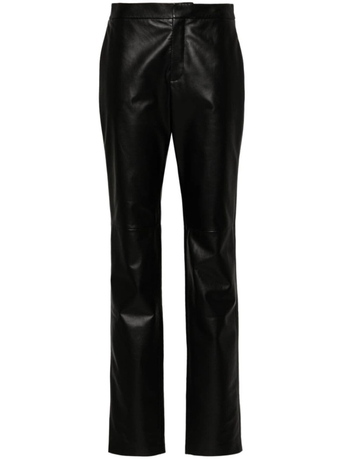 

Ralph Lauren Collection кожаные брюки узкого кроя, черный